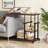 Peralez Solid Wood Top End Table-742287080