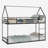 Metal Twin Over Twin Bunk Bed/ Heavy-Duty Sturdy Metal/ Noise Reduced/ Safety Guardrail/No Box Spring Needed,Black