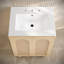 Meuble-lavabo autoportant en chêne avec comptoir à 3 trous Plaisir II-107443322-107443323