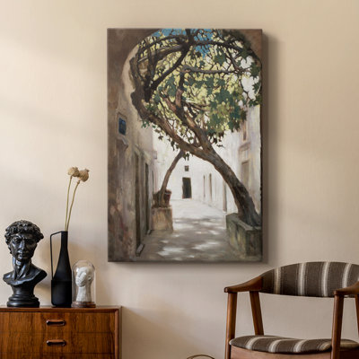 Paysage rétro CXLI - galerie personnalisée enveloppée Cavas