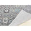 Tapis argenté tissé à la machine Chelsea-29251953