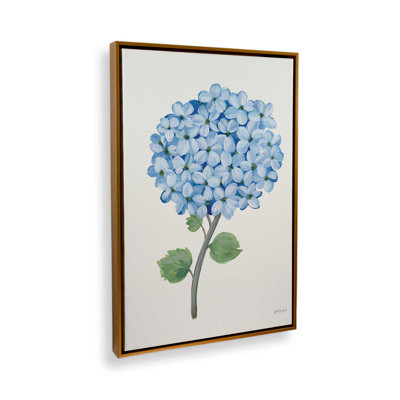 «Nantucket Blue Hydrangea I» par Yvette St. Amant, reproduction d'art