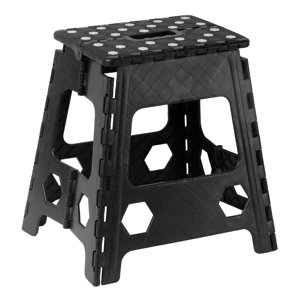 Folding 1 Step Step Stool with 300 lb. Load Capacity