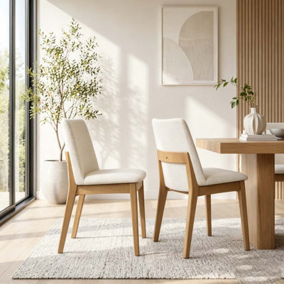 Upholstered Armless Dining Chairs