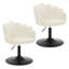Dressing Table Chair, Vanity Chair with Back, Boucle-1541807792-1541807807