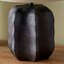 Khari Black Textured Wood Table Lamp