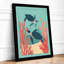 Turtles in Shallow Waters Coastal - Framed Print-646447020-646447021