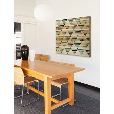 « séparation des cercles », impression sur bois