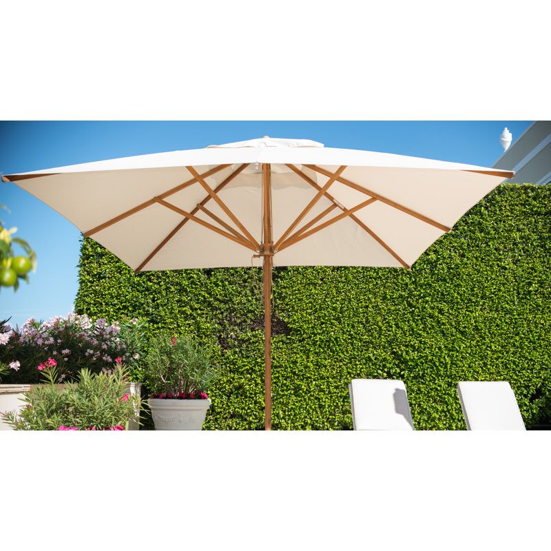 Yadira Market Parasol, Ecru, 340 cm W x 340 cm D