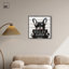 Décoration murale mignonne en toile «Guprim of Eating Homework» par Art Remedy-115093453-115093458-118433147