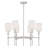 Tatianna 6 - Light Steel Dimmable Chandelier-1037799178