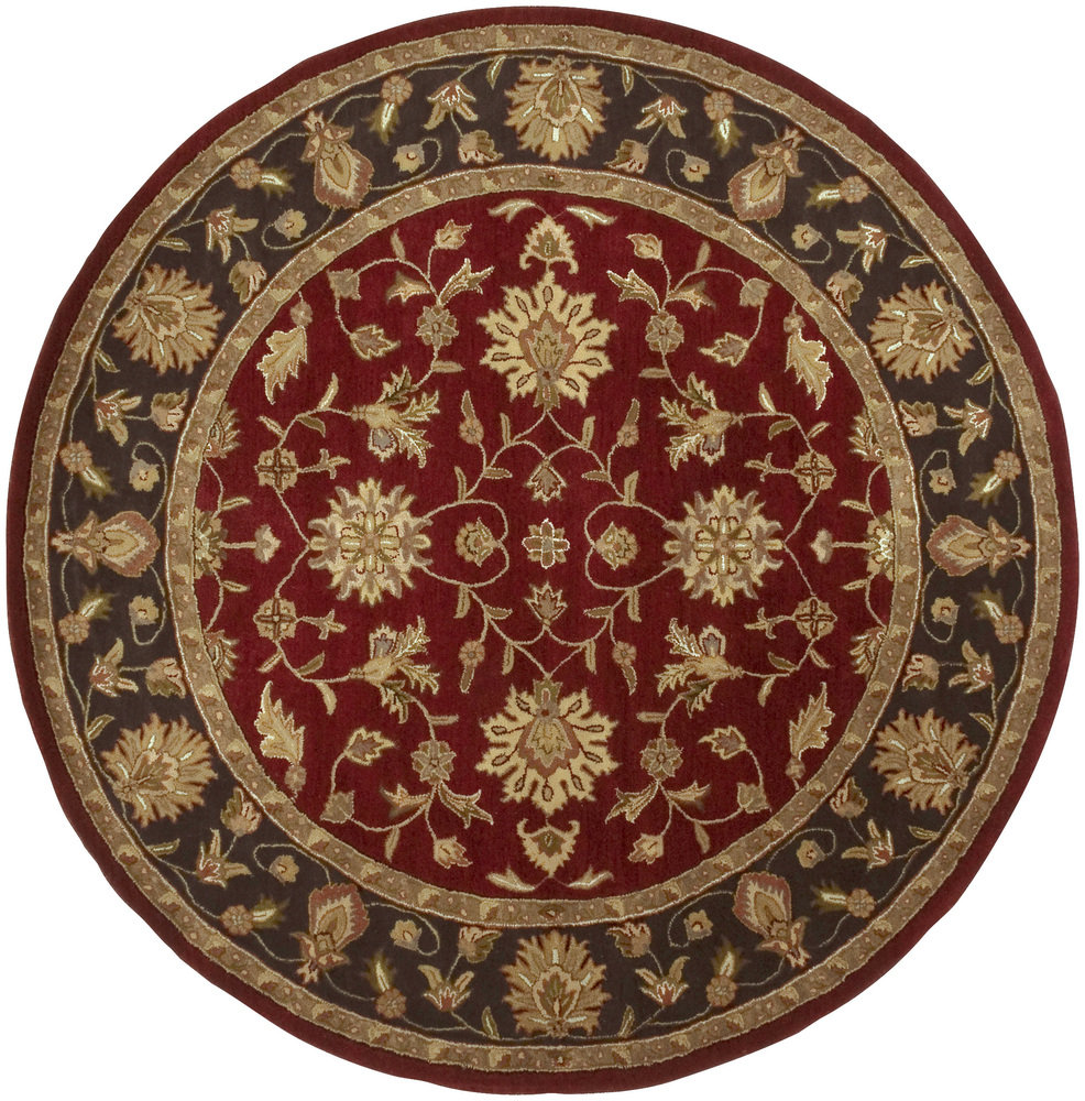 Byler Handmade Wool Rug, Round 8'