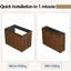 Armoire de salle de bain pliable-336263032