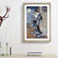 Autumn Moon Over Miho by Utagawa Kunisada - Single Picture Frame Painting-55456934-55456931