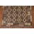 Reversible Wool Kilim Brown Area Rug 5x6