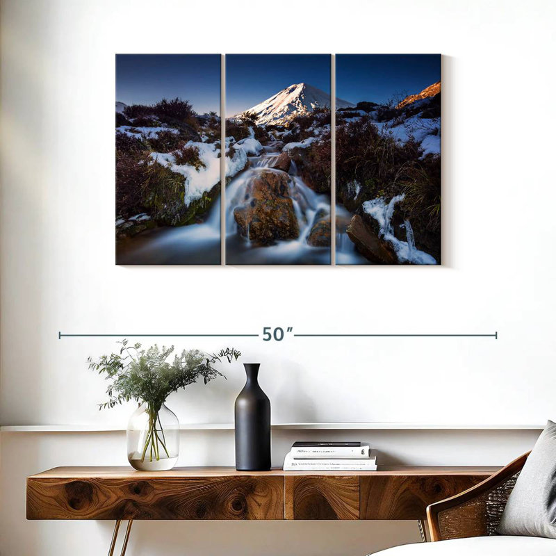 Rorry Tongariro Falls Rush, 24" H x 38" W