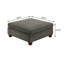 Square chenille ottoman-444142895