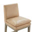 Tabouret de comptoir rembourré en cuir Bethea-115747923-115747921