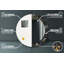 Huldar Glass Flat Wall Mirror
