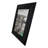 13" Distressed Finish Rectangular 8" x 10" Photo Picture Frame - Black
