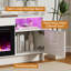80" Electric Fireplace TV Stand -582862160