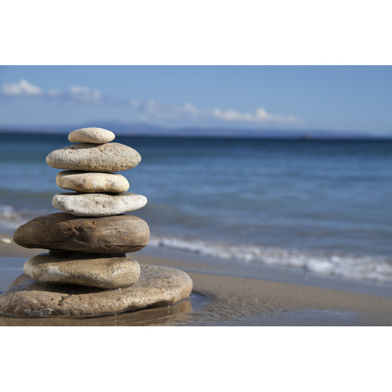 Stones balance, 61cm H x 91cm W