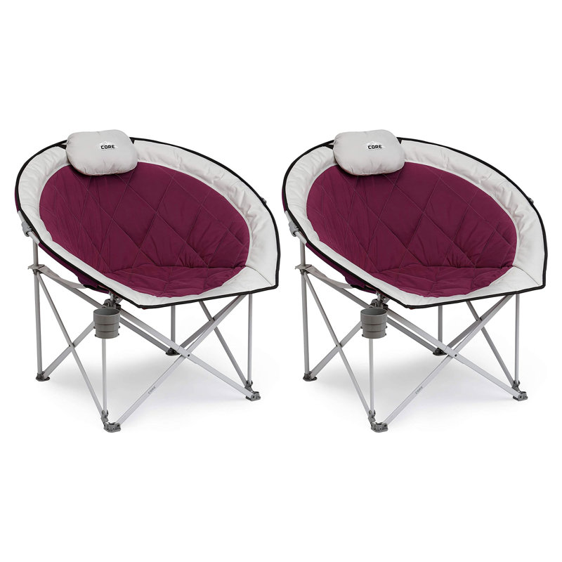 Padded Camping / Beach Folding Chair Folding Chair Set