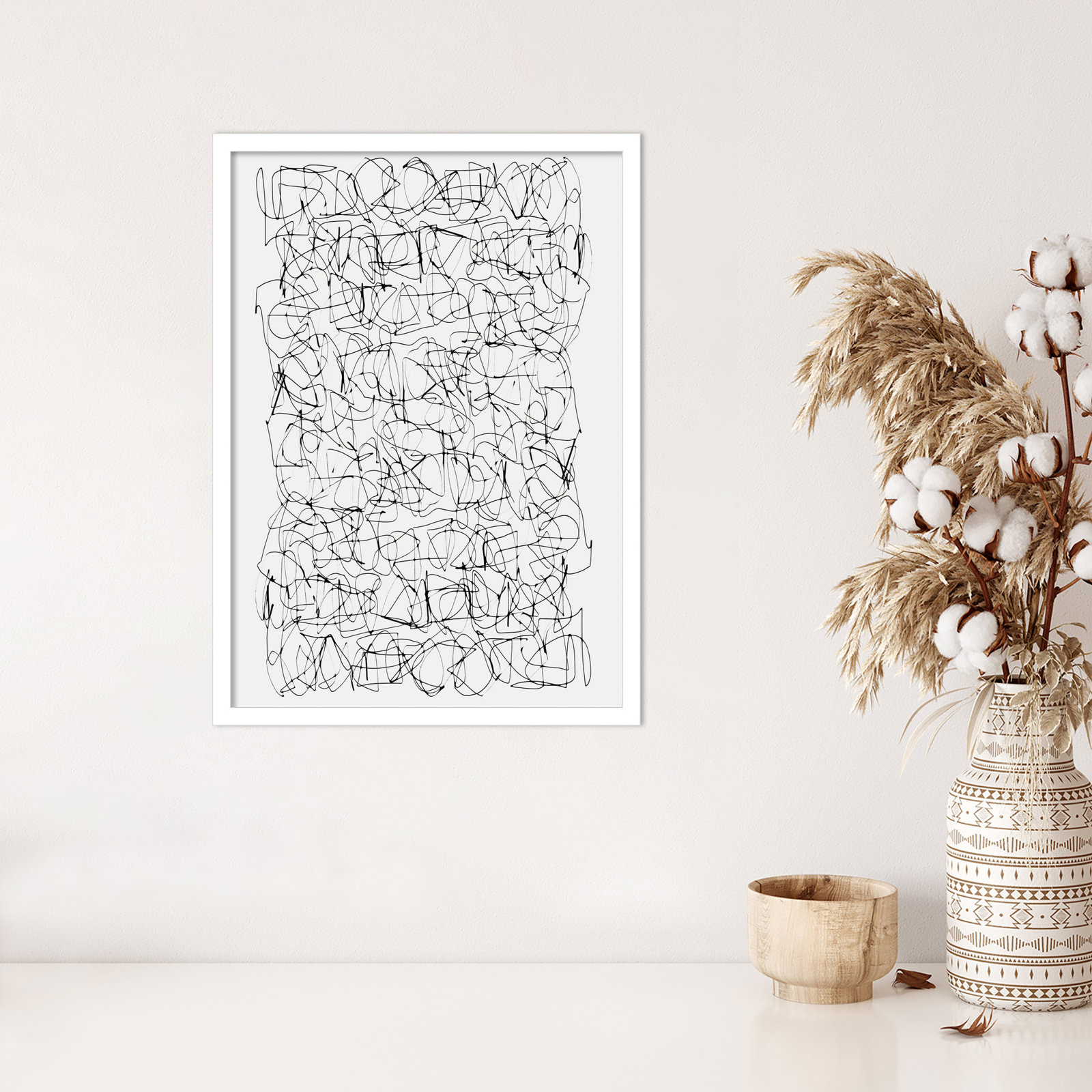 Circuitry by Dan Hobday, 25" H X 18" W, White