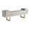 Sunset Key Abbott Leather Bench