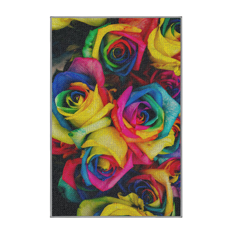 Tapis toutes couleurs 78, Rectangle 2 pi x 5 pi