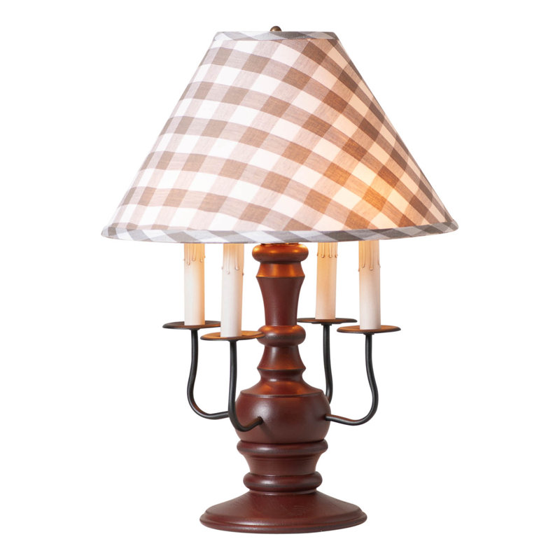 Lampe de table Avaan, Rouge