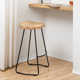 Dispatch Solid Wood Bar & Counter Stool