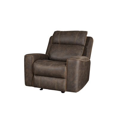 Boletice Chocolate Rocker Recliner