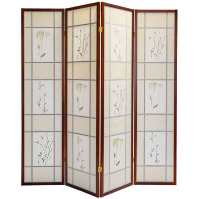 Boothbay Solid Wood Folding Room Divider