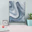 «Swirl 2 Blue Grey» par Albena Hristova, art mural sur toile-102878744