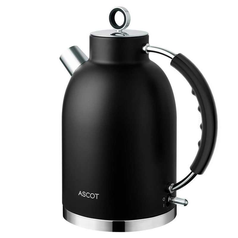 1.5L 1500W Electric Kettle, Black