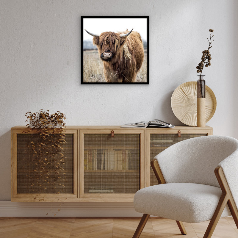 Cadre photo Americanflat - Cadre pour affiche à bordure mince avec plexiglas, 17 po x 17 po, Black