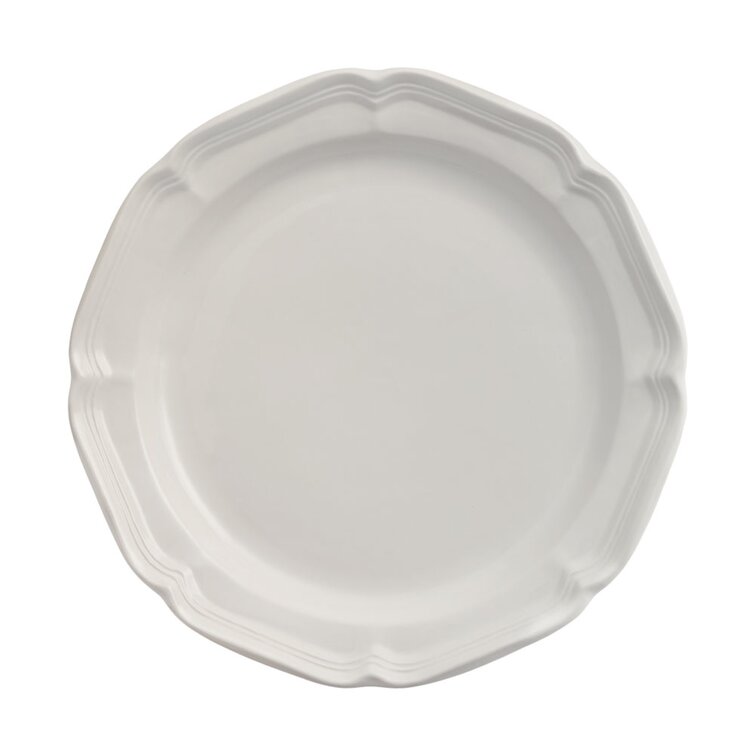 Mikasa French Countryside Dinner Plate, White, 10.75-Inch