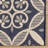 Paseo Gurseerit All-Weather Flatweave Indoor/Outdoor Area Rug, Navy Blue Beige Medallion Checkered – Patio, Deck, Porch & Living Room - Navy, 8x10-99190072