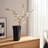 Contemporary Sculptural Porcelain Vases With Textured Ribbed Design Set Of 2-986014653