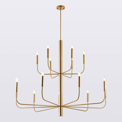 Lustre minimaliste à 2 niveaux Yanibel
