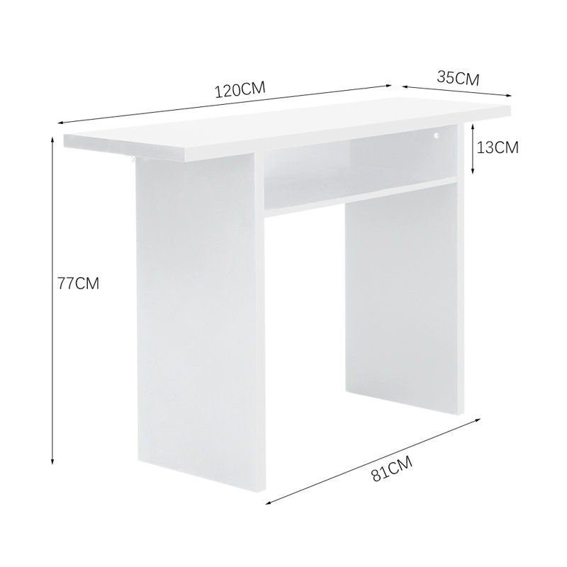 Bernadeta 120cm Console Table, White