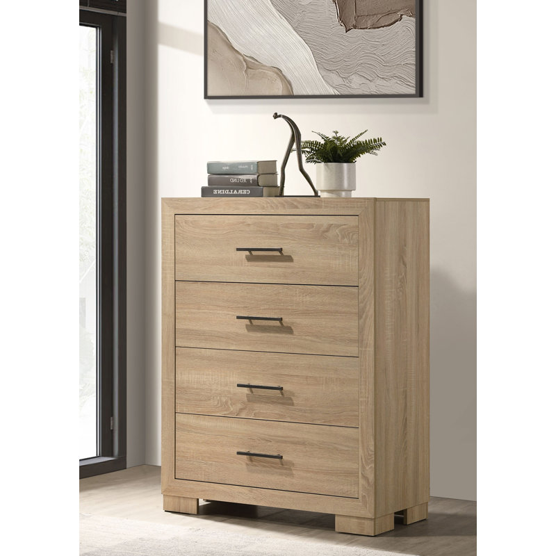 Commode transitionnelle l 35,9 po, brun