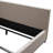 Venus Vertical Channel Tufted Eastern King Bed In Light Grey Velvet-39218127-39218125