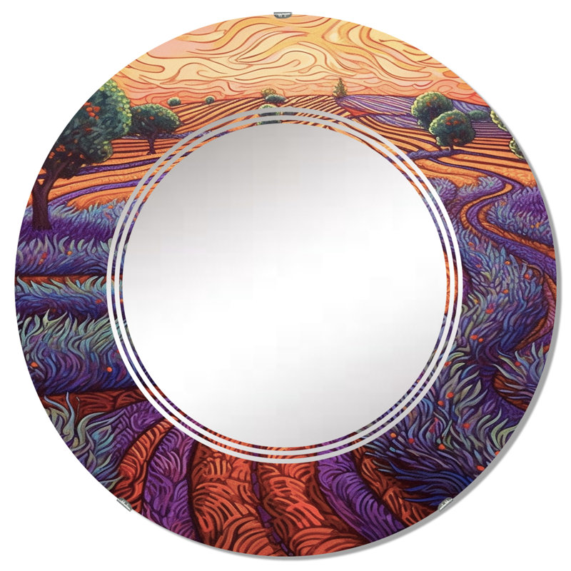 Miroir mural Geonaa, 32 po x 32 po