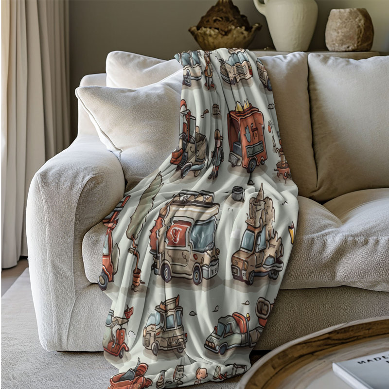 Subcompact vehicles - 1 Piece Premium Blanket, Queen