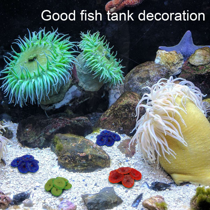 Aquarium artificiel artificiel corail, Vert