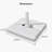 Ronak 9' Square Cantilever Umbrella with Base and 360° Rotation-1943350659