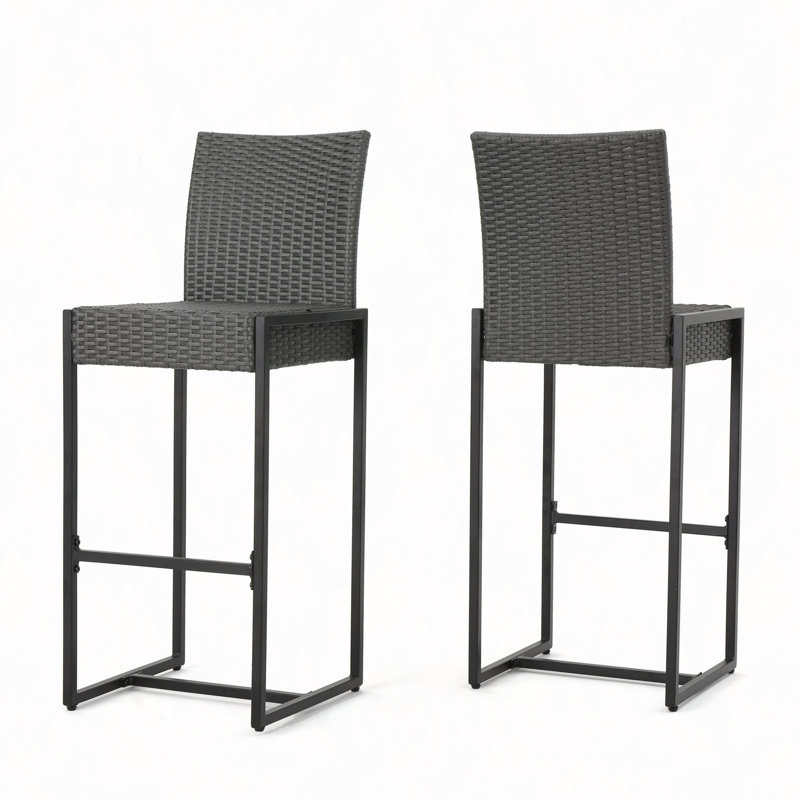 Tabouret de bar Conway, Gris