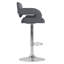 Tabouret de bar rotatif à hauteur ajustable Quira-1810062792